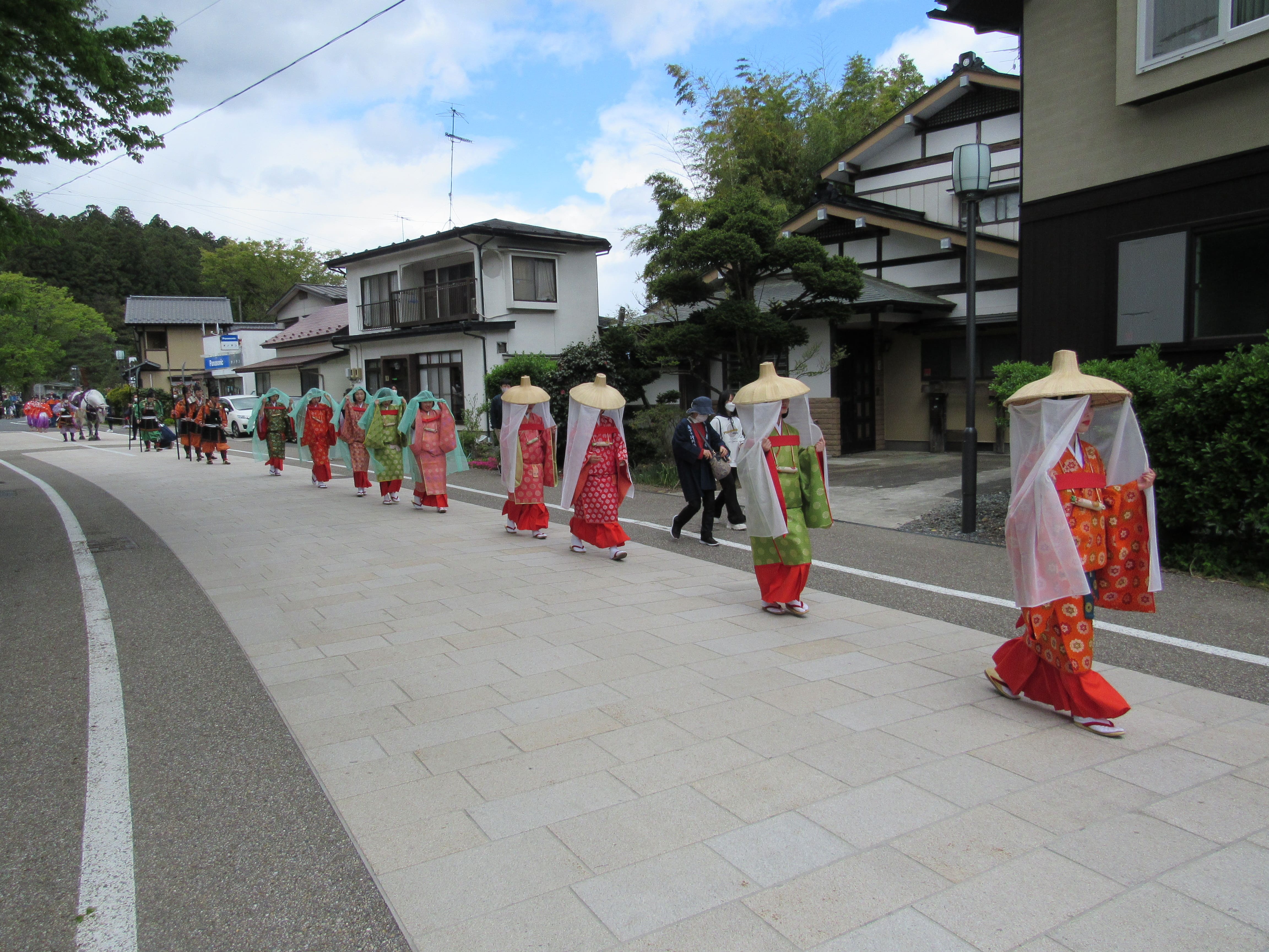 【4/22締切】5月3日開催 「源義経公東下り行列」の侍女役を募集！（昼食あり）